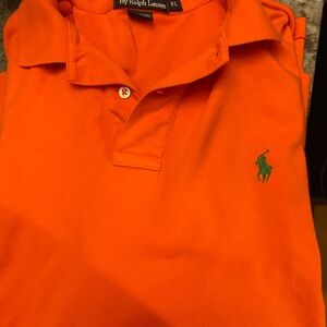 Ralph Lauren Bright Orange Polo